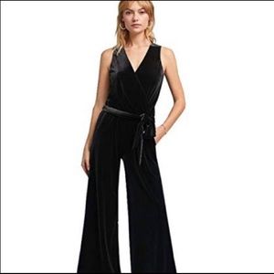 NWT DREW Mila Velvet Jumpsuit Size L